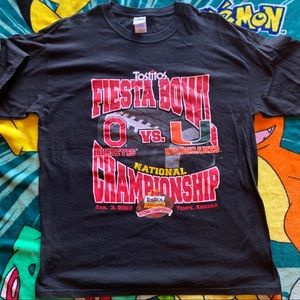 2003 Ohio State VS Miami Fiesta Bowl Tee